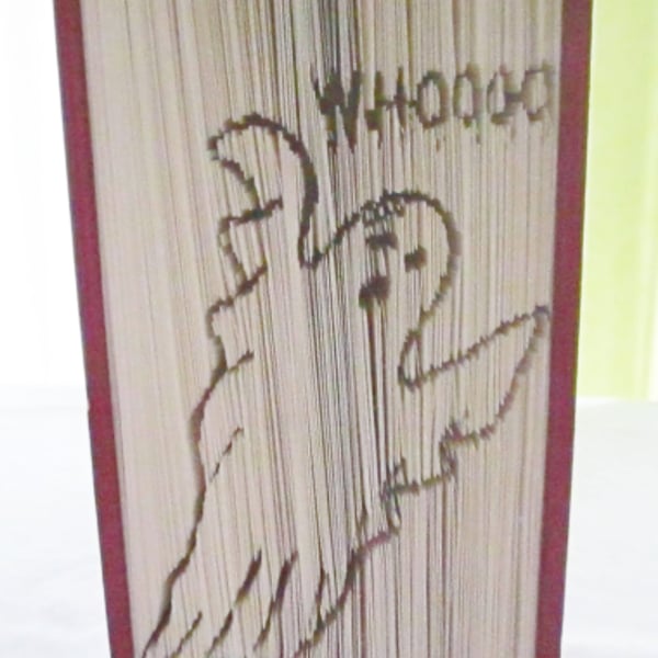 Ghost, CUT & FOLD Book Folding Pattern - EMAILED PDF PATTERN
