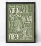 Shipping Forecast any colour, bespoke typographic print - Image 5