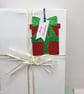 Glitter Christmas Parcel Gift Tag, Sparkly Festive Accessory Handmade Christmas  - Image 4