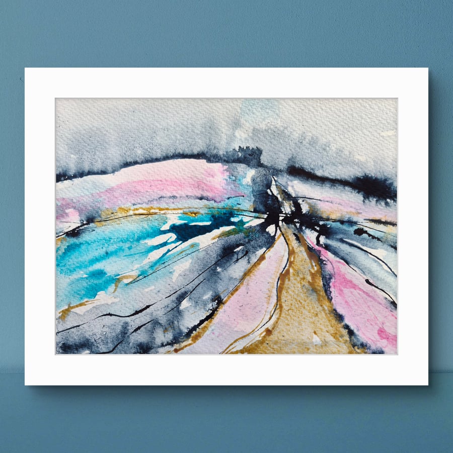 Hills in quiet light"