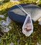 Sterling Silver 925 Unique Beautiful Zebra Jasper Pendant Full Hallmark - Image 1