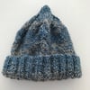 Hand knitted baby cabled hat