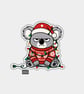 Unique Funny Christmas Gift Tags For Adults, 6pk - Grumpy Koala