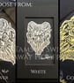 6 Horned Krampus - Black Editions  - Mini Mono Prints - Different Colours - Image 1