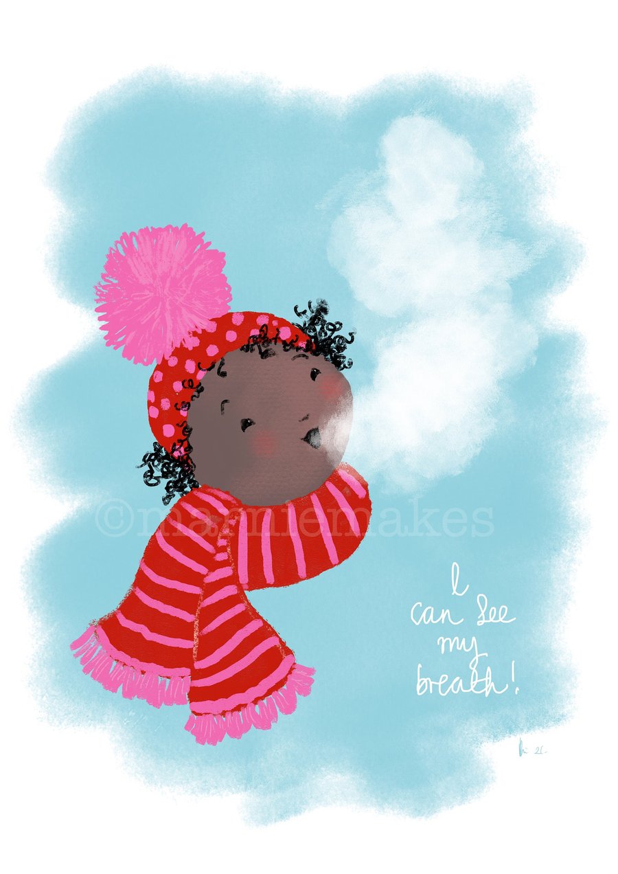 Frosty Mornings - A5 Giclee print