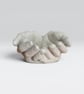 Grey Concrete Versatile Hand Shaped Catchall Bowl or Bird Bath or Feeder - Image 5
