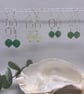 Aventurine and sterling silver links earrings - Image 4