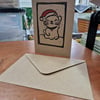 Lucky Cat Christmas card - A6 with envelope