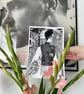 Morrissey Art Print - The Smiths Fan Art - Black & White Pen and Ink Portrait 
