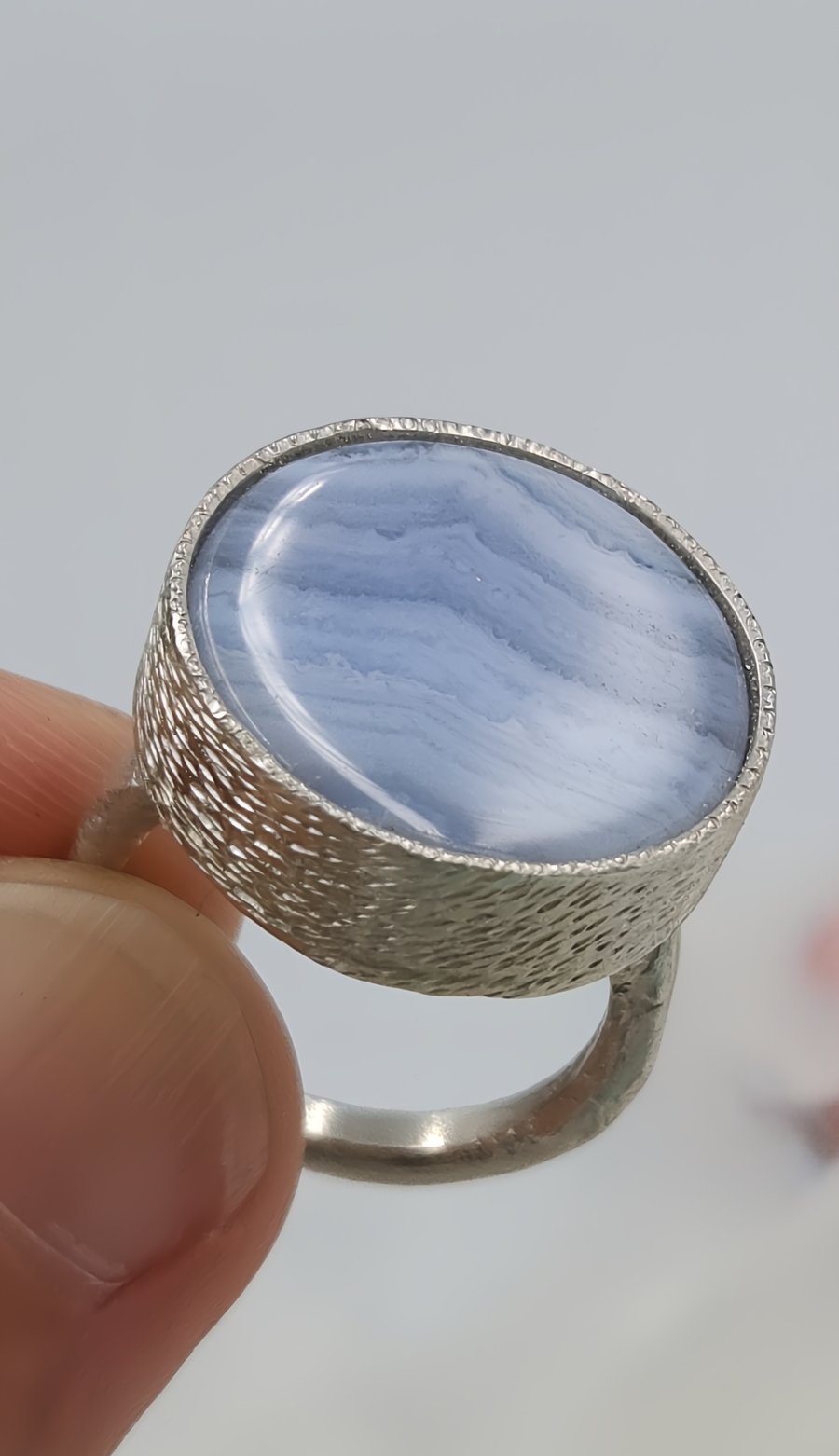 Azure Dreamer Sterling Silver Ring