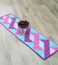 Colourful Twisted Pole Table Runner with tiny stars. - Image 1
