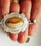 Picture Jasper Pendant Sterling Silver Hallmarked - Image 4