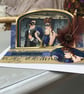 Venetian masked ball anniversary or engagement card - Image 1
