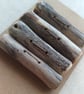 Four driftwood toggle buttons, chunky natural wood buttons - Image 2