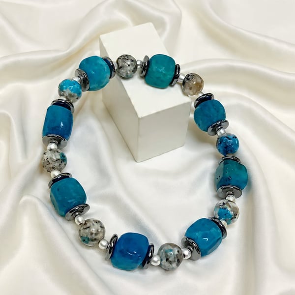 K2 with Apatite and Hematite