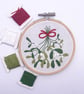 Embroidery Kit - Mistletoe Hand Embroidery Kit - Image 5