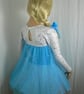 Ice Princess child's costume with tiara - Image 3