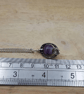 Minimalist amethyst pendant necklace. - Image 4