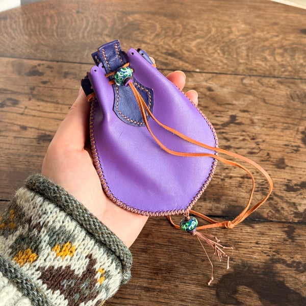 Medieval Style Leather Pouch