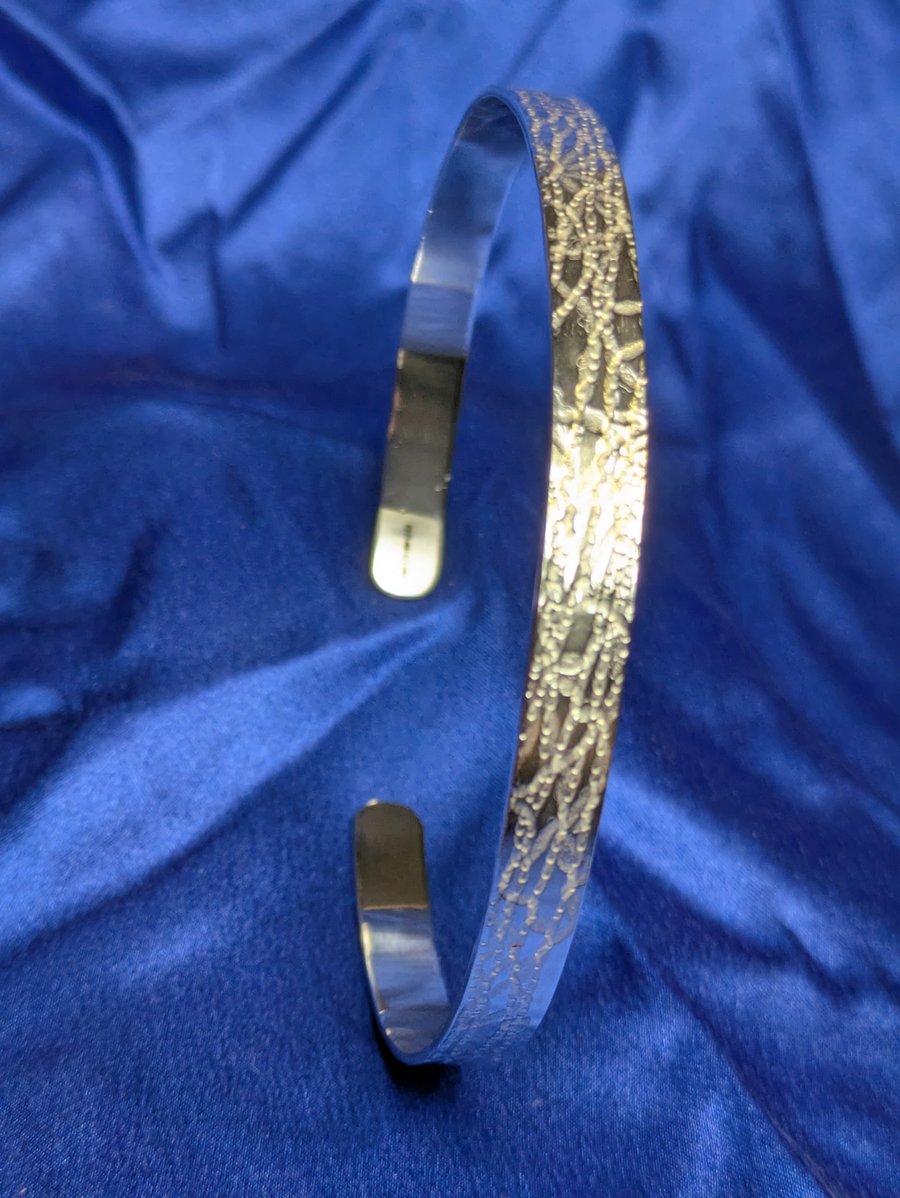 Hallmarked Sterling Silver Bangle