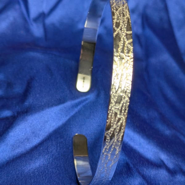 Hallmarked Sterling Silver Bangle