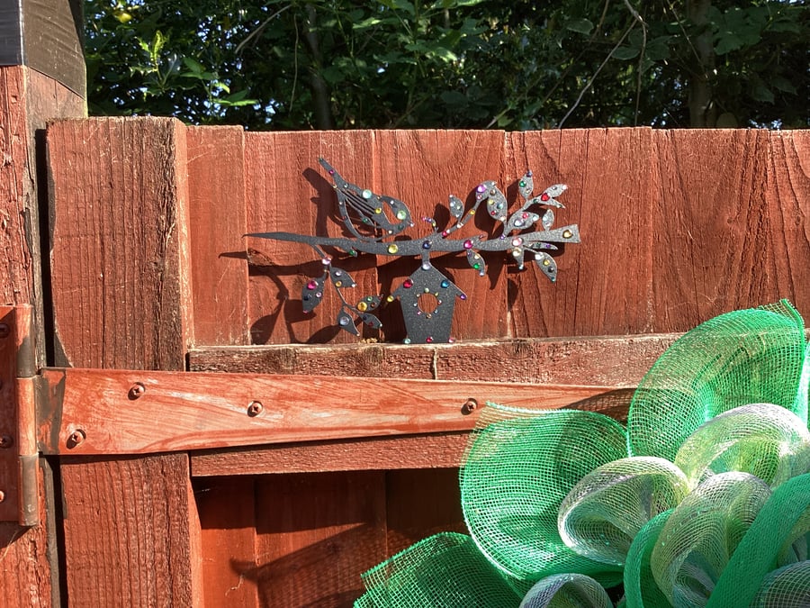 Garden Birds sun catcher, garden decoration,