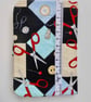 Sewing needle case in sewing-themed fabric - Image 4