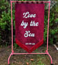 Personalised Velvet Wedding Banner - Custom Wedding Sign - Vintage Wedding Decor - Image 2
