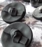 1 & 3 16" 30.5mm 48L Flocked Bow Knot Buttons - Image 6