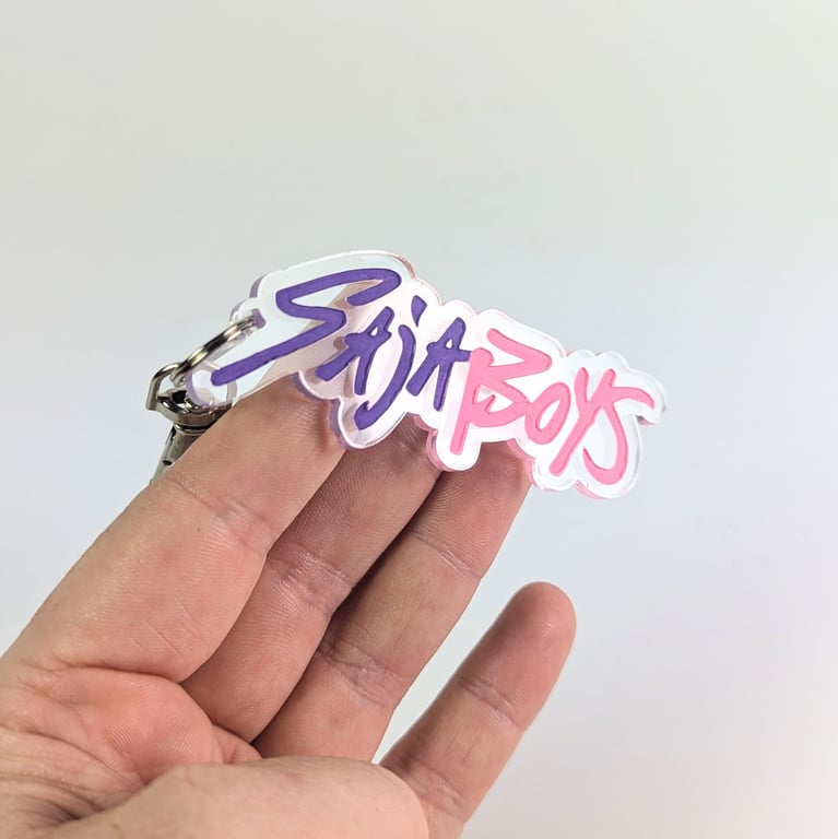 Saja boys Kpop Demon Hunters keyring acrylic, kpop film, korean anime keychain