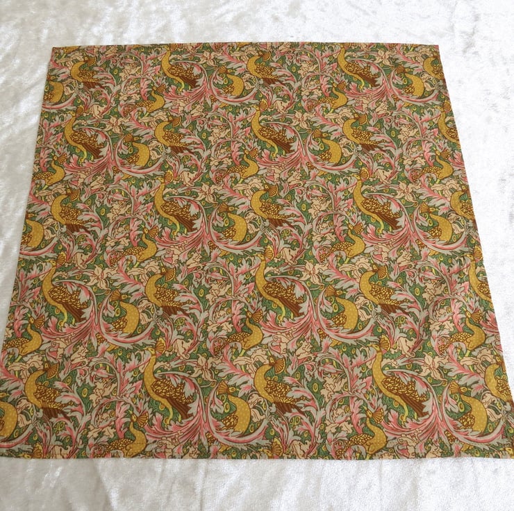 Liberty Lawn handkerchief. Cotton handkerchief... Folksy