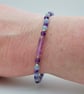 Amethyst & Angelite Bracelet, Birthday, Anniversary, Valentine Gifts For Her - Image 6