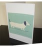 Pack of 3 Notelet Cards Dachshund Dog Sheep - Image 4