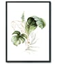 Watercolour palm leaf wall prints, Monstera lea wall decor, leaf wall art prints - Image 6