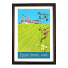 Epsom Downs, Surrey black frame