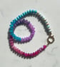 Candy Rock Hand Knotted Beaded Gemstone Necklace - Image 5