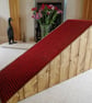 40cm H x 80xm L Wood Clad Pet Ramp with Grey Carpet - Image 5