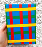 Party Plaid Acrylic Painting  - Image 4