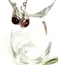 Sterling Silver Pink Agate Earrings - Image 5