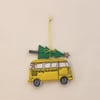 Special Order for Steambearco-Yellow 'Taking the Tree Home'- Hanging Decoration