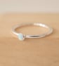 Lab Opal Double Ring Set - Image 4