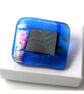 Patchwork  Brooch 102 Dichroic Fused GlassHandmade  - Image 6