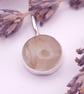 Golden Rutile & Sterling Silver Pendant  - Image 4