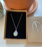 Aquamarine Drop Necklace - Image 6