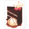 Chocolate Cake Card
