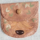 Leather Highland Cow Purse