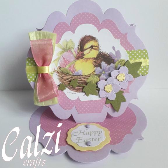 Duckling Easter Card