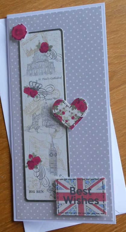 London Images Card - Best Wishes
