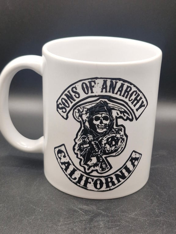 New Son's of Anarchy Mug Jax Biker Life Fan Art SOA Tv Series