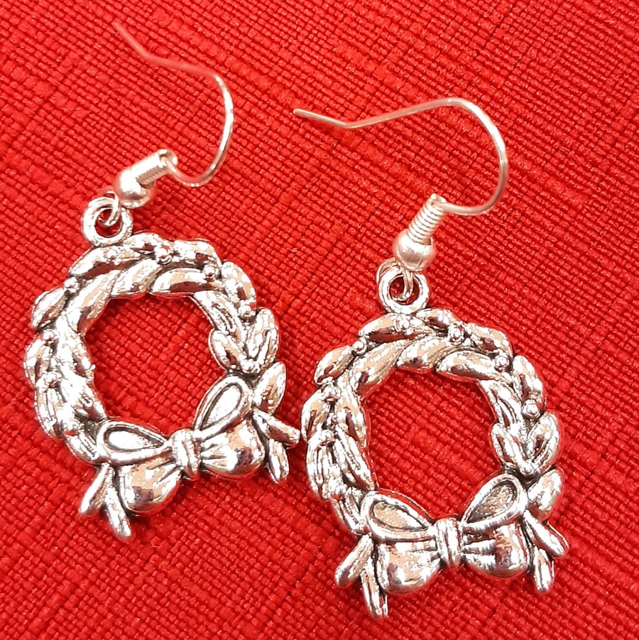Wreath  earrings 
